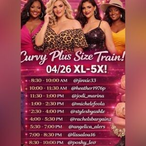 Curvy Plus Size Train